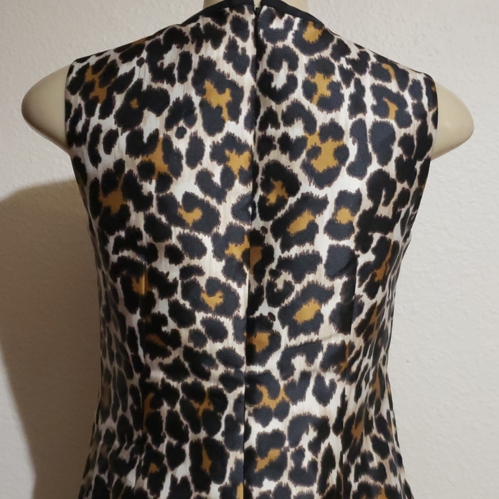 J. Crew  Animal print Mini Dress - Picture 7 of 7